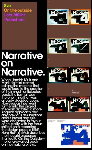 Grafik magazine #133 - 'Narrative on Narrative' article by Hamish Muir; article detail