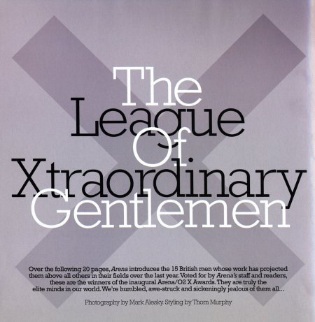 Peter Saville - Arena September 2004; article detail