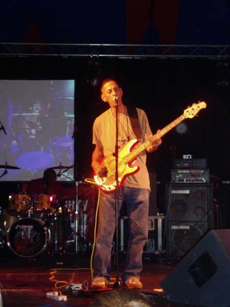 A Certain Ratio live at Moorfest, Manchester - 13 August 2005; Jez Kerr