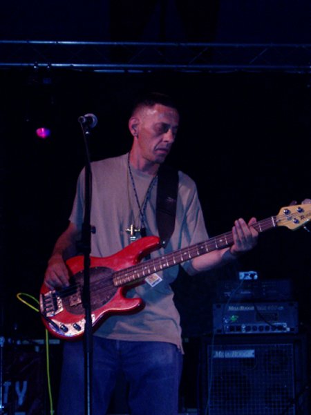 A Certain Ratio live at Moorfest, Manchester - 13 August 2005; Jez Kerr