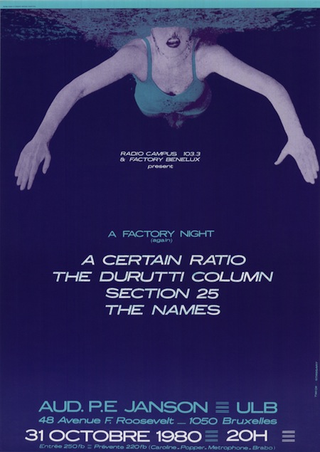 Anonymous: A Certain Ratio, Brussels Concert, 1980 [Courtesy of Steven Kasher Gallery]