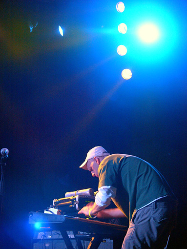 Nuits Sonores 2005; A Certain Ratio live at Les Subsistances, 7 May 2005 - Tony Quigley [photo: Richard Bellia]