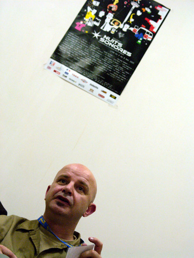 Nuits Sonores 2005; A Certain Ratio live at Les Subsistances, 7 May 2005 - Martin Moscrop [photo: Richard Bellia]