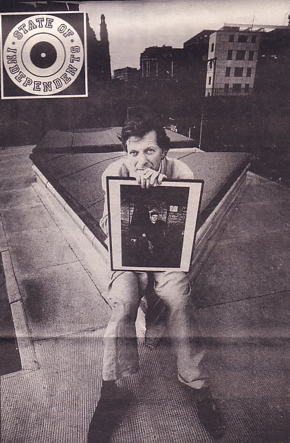 Power Suits, Corruption and Lies - NME article 25 July 1992; Tony Wilson photographed by Kevin Cummins