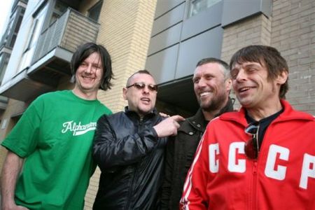 Faç Off: The Central Station Design Retrospective; John Squire, Shaun Ryder, Bez and Mani