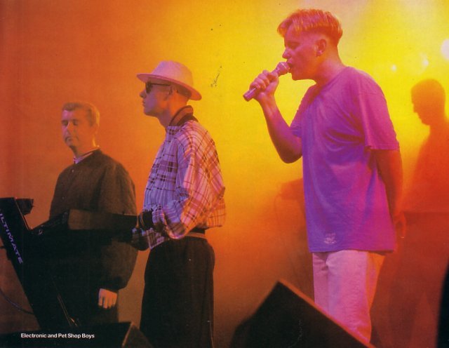 Cities in The Park - Electronic on stage with Neil Tennant and Chris Lowe from Pet Shop Boys