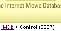 Control on imdb.com