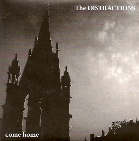 The Distractions - Come Home EP; front cover detail