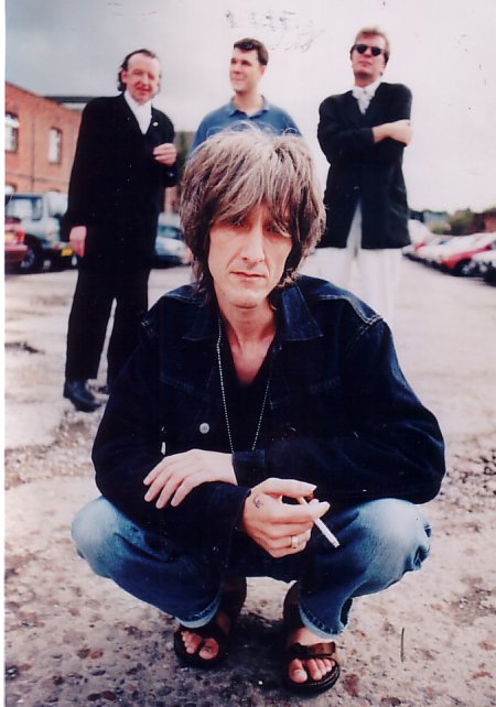 The Durutti Column - Colour promotional photograph [Vini Reilly, Bruce Mitchell, Keir Stewart, Anthony H. Wilson]