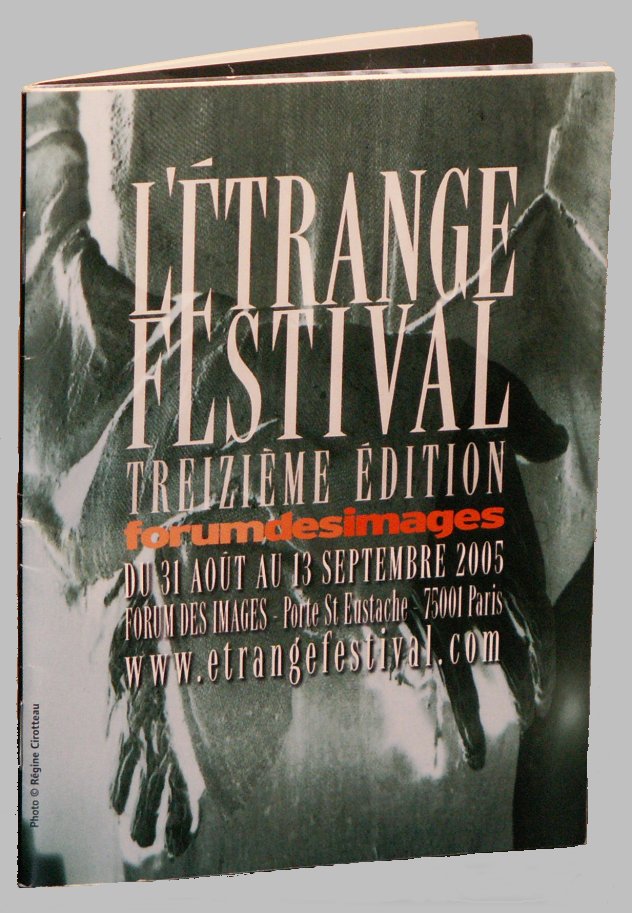 The Durutti Column - Forum des Images, Paris, France - 3 September 2005; festival booklet