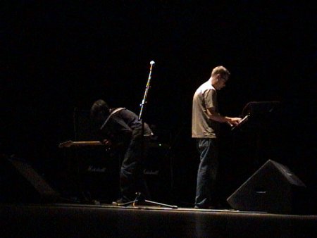 The Durutti Column live at Teatro Rivoli, Porto, Portugal 24 January 2004; Vini Reilly on guitar and Keir Stewart on keyboards [1]