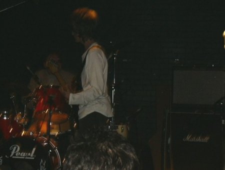 Live at Ronnie Scott's, London  - Sunday 18 May; Vini Reilly with Bruce Mitchell in the background