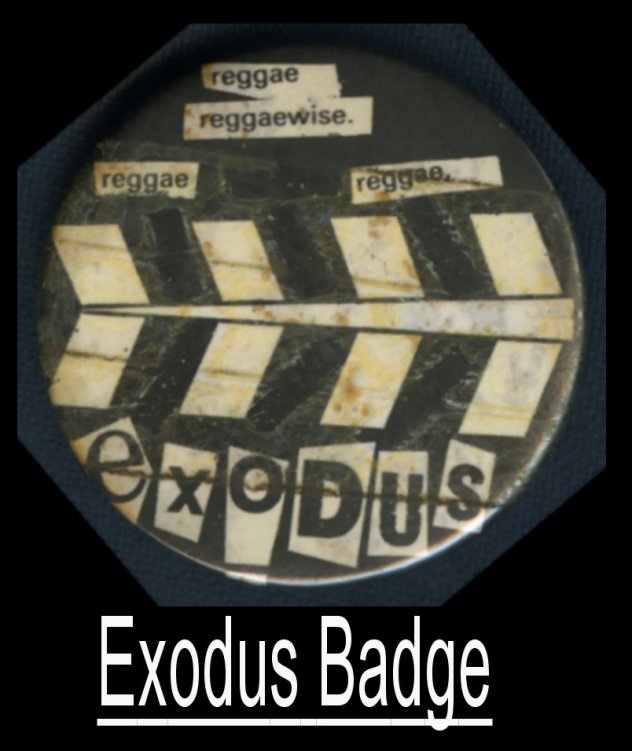 Exodus (X-O-Dus) Badge [image copyright www.deeplyvale.com]