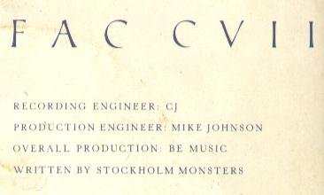 FAC 107 All At Once; back cover detail