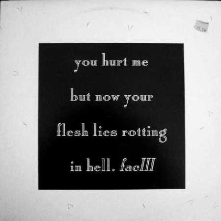 Shark Vegas - You Hurt Me 12-inch front cover