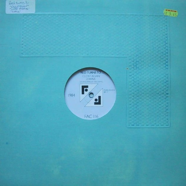 Red Turns To - FAC 116 Deep Sleep; front cover detail
