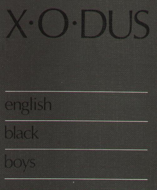 FAC 11 English Black Boys; front cover detail