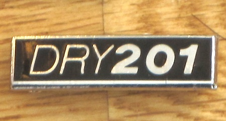 FAC 201 Dry Badge