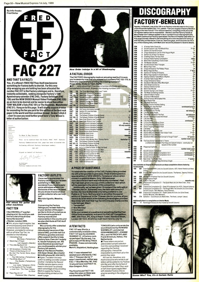 FAC 227 Fred Fact