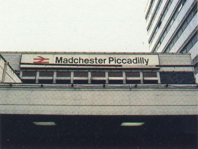 Madchester Piccadilly Train Station