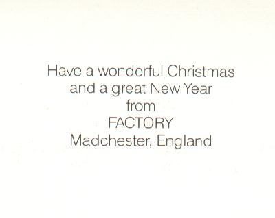 Christmas greeting