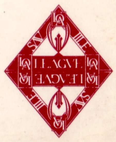 FAC 33 Ceremony; front cover detail showing 'League' logotype