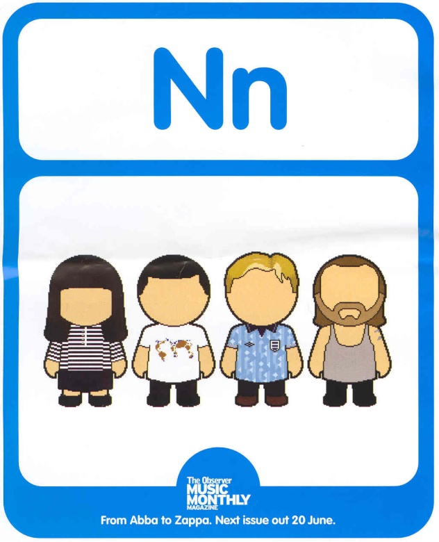 New Order - FAC 511 Observer Music Monthly 'Mini Pops'