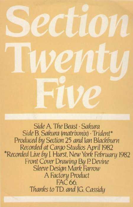 Fac 66 The Beast;back cover detail