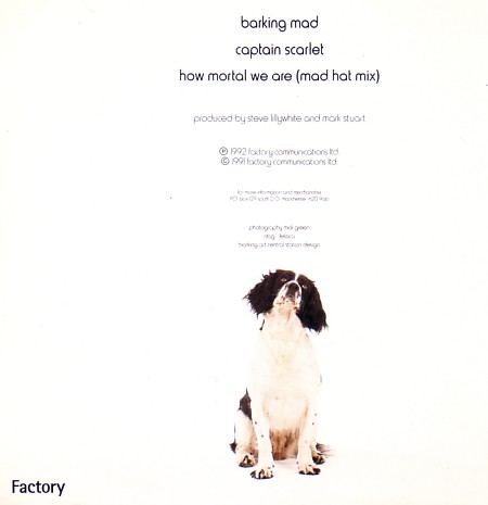 FACD 347 Barking Mad; back cover detail