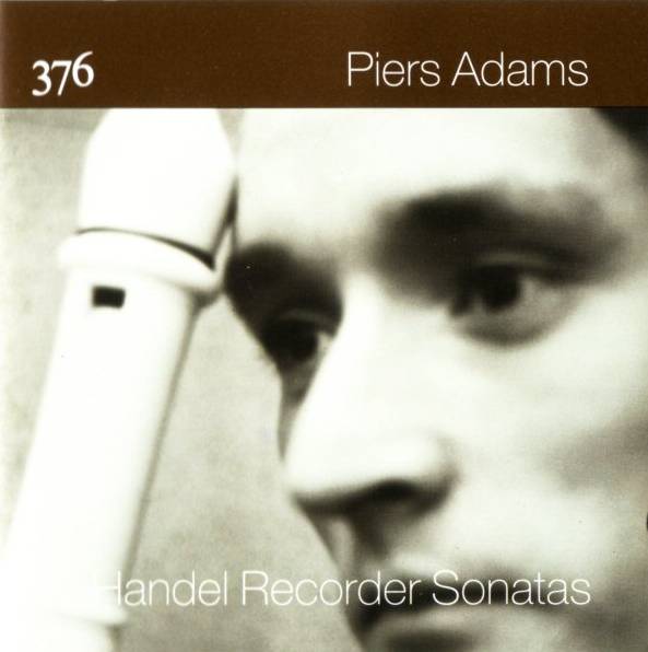Facd 376 Handel Recorder Sonatas; front cover detail