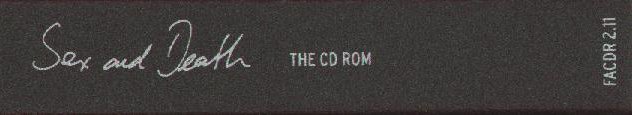 FACDR  2.11 Sex and Death The CD ROM