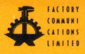 FACT 45C Always Now; detail of Factory anvil logo