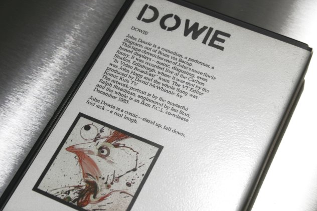 FACT 89 Dowie; cassette box detail [back]