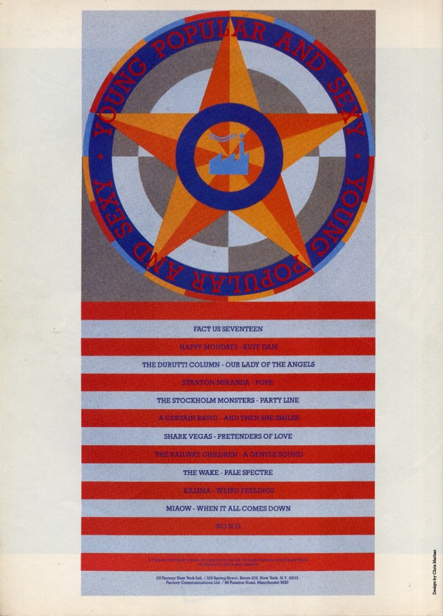 FACTUS 17 Young, Popular and Sexy; press advertising detail