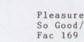 Fac 169 So Good press release (band biography)