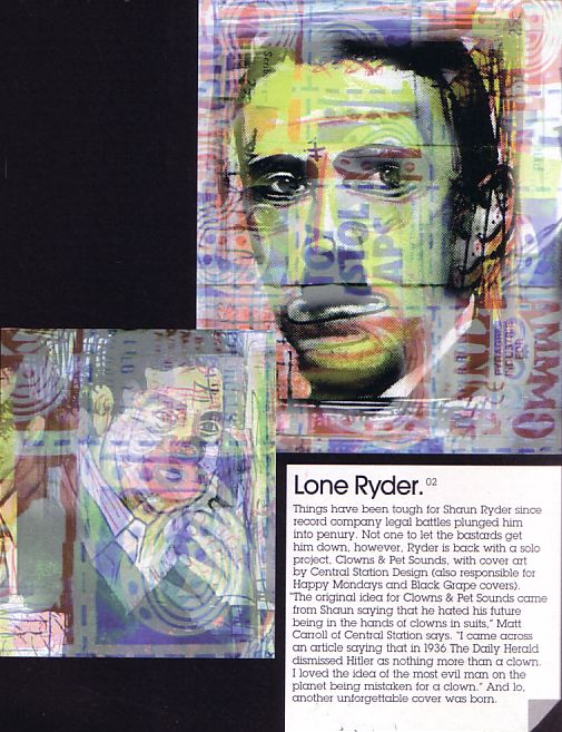 Grafik magazine May 2004; detail of Central Station Design article
