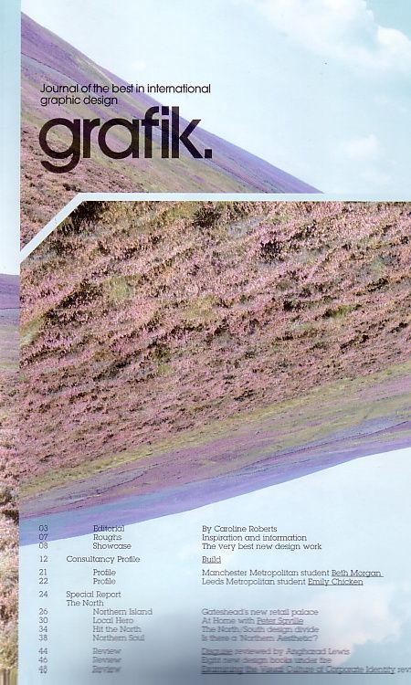 Grafik magazine May 2004; front cover detail