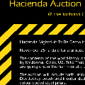 The Hacienda Auction website