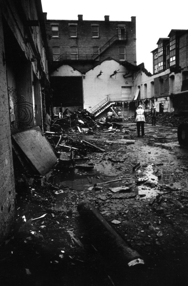 FAC 51 The Hacienda being demolished [Photo credit: Tim Sinclair]