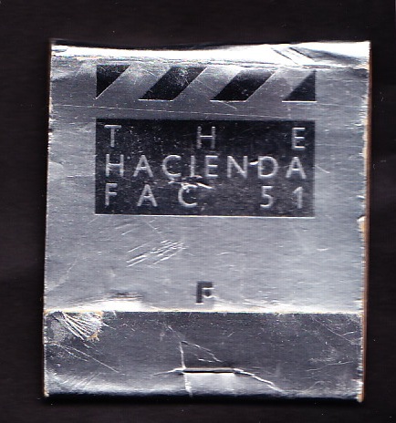 FAC 51 The Hacienda matchbook