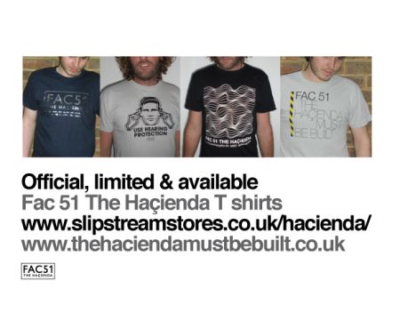 FAC 51 The Hacienda official limited & available FAC 51 The Hacienda T Shirts