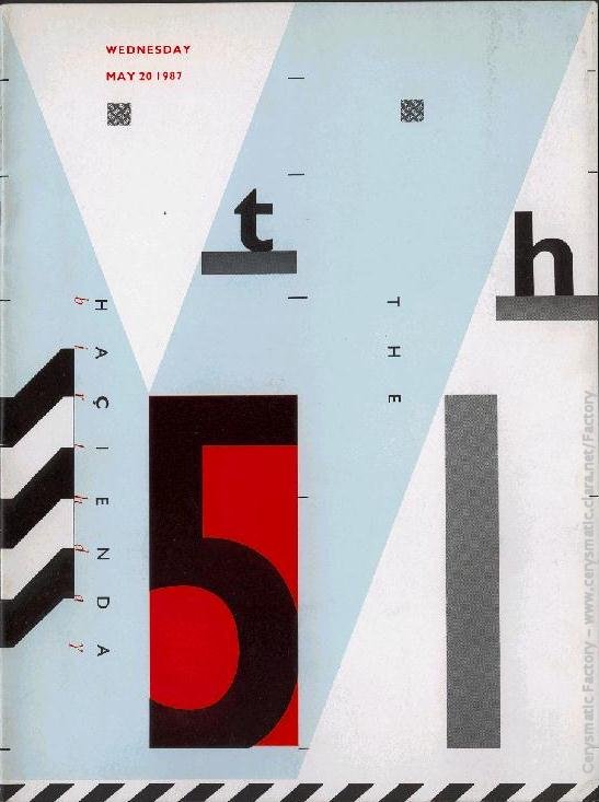 FAC 51 The Hacienda Fifth Birthday colour advertisement
