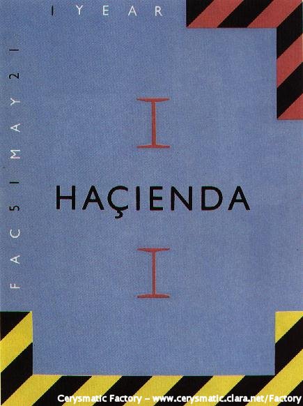 FAC 51 The Hacienda First Birthday poster