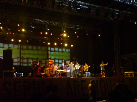 Happy Mondays live at Jelen Pivo Festival, Belgrade, Serbia, 7 September 2007
