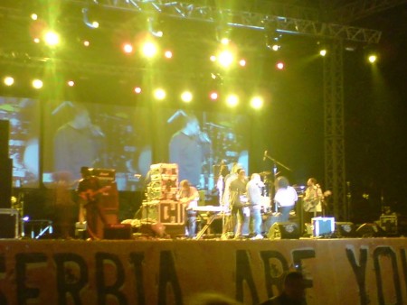 Happy Mondays live at Jelen Pivo Festival, Belgrade, Serbia, 7 September 2007