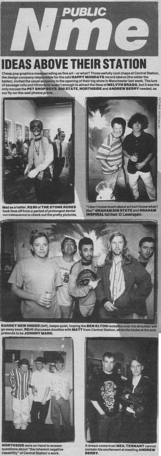 Public NME: Ideas Above Their Station - The launch party for Central Station Design's Hello Playmates exhibition at the Manchester City Art