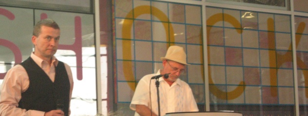 I Swear I Was There: The Gig That Changed The World by David Nolan; Urbis book launch - David Nolan (l) and C.P. Lee