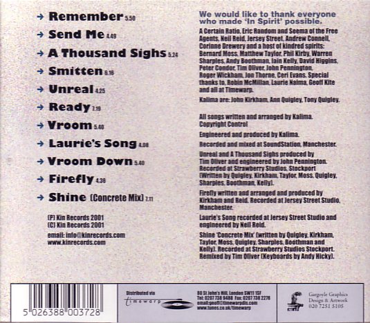 In Spirit front cover