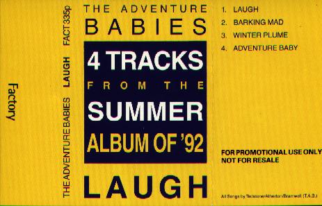 promo Laugh cassette sleeve