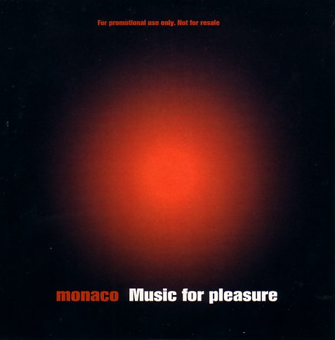 Monaco - Music For Pleasure; front cover detail